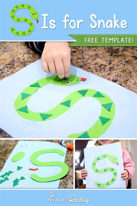 Printable Letter S Craft
