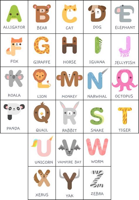Printable Letter Sounds