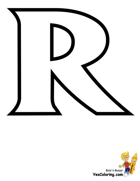 Printable Letters R