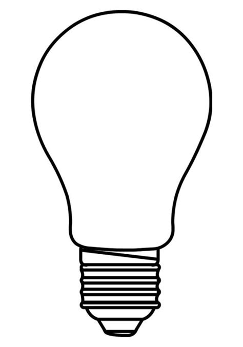 Printable Lightbulb