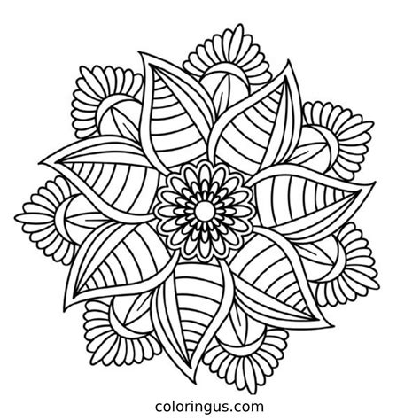 Printable Mandala Colouring Sheets