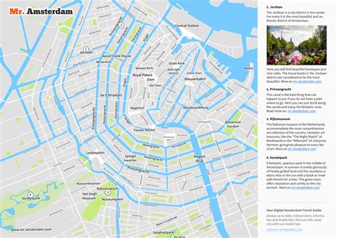 Printable Map Amsterdam