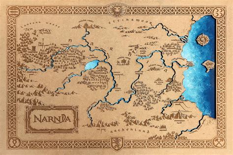 Printable Map Of Narnia