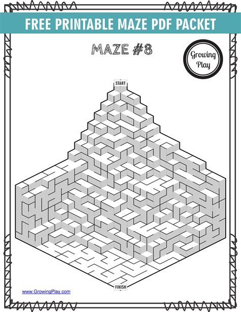 Printable Mazes For Adults