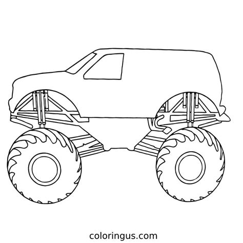 Printable Monster Trucks