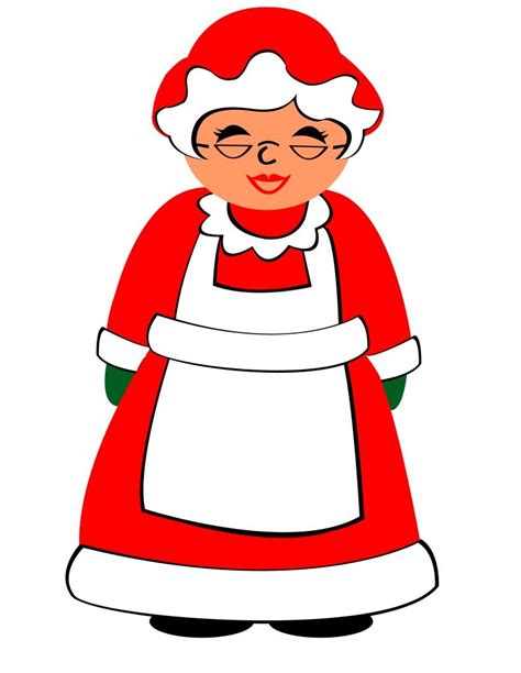 Printable Mrs Claus