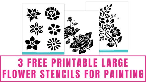 Printable Painting Stencils