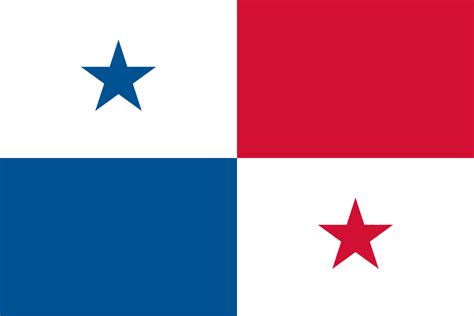 Printable Panama Flag