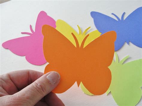 Printable Paper Butterfly Cutting