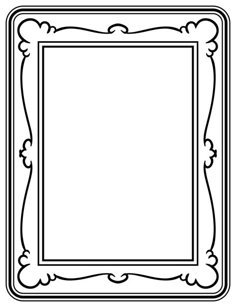 Printable Picture Frames 4x6