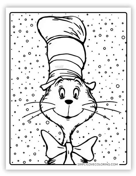 Printable Picture Of Cat In The Hat