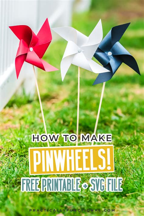 Printable Pinwheels