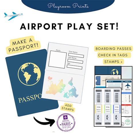 Printable Play Passport