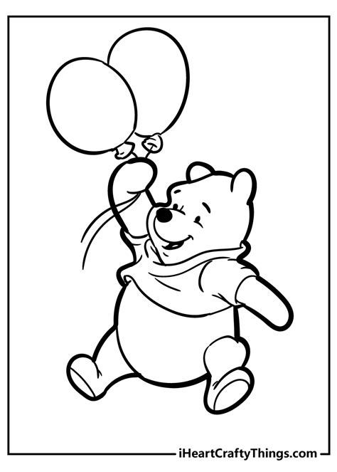 Printable Pooh Bear Coloring Pages