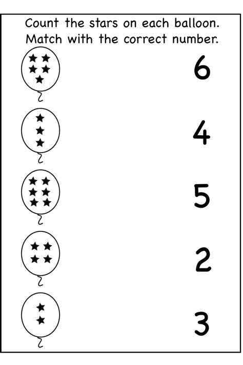Printable Pre K Activity Sheets