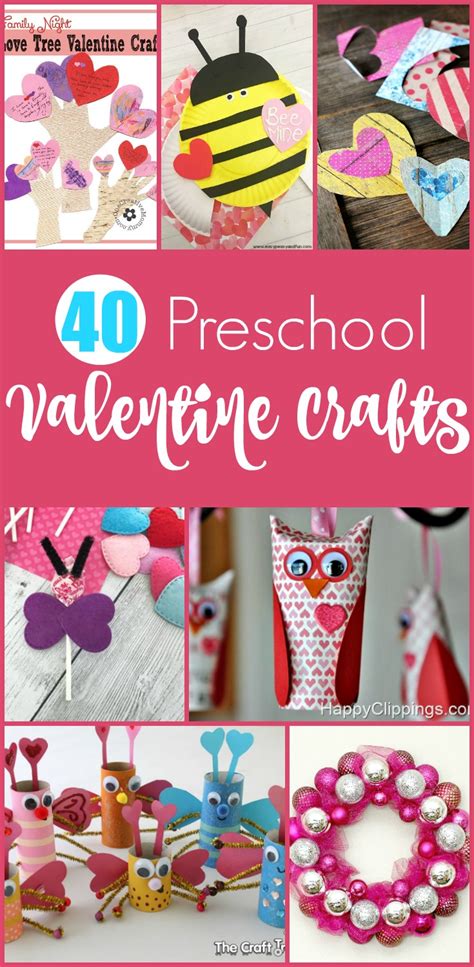 Printable Preschool Valentine Crafts