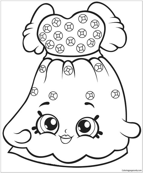 Printable Shopkins Coloring Sheets