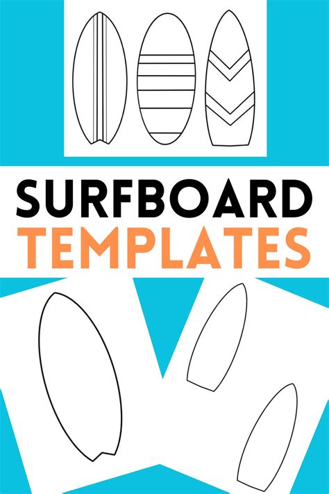 Printable Surfboard Template