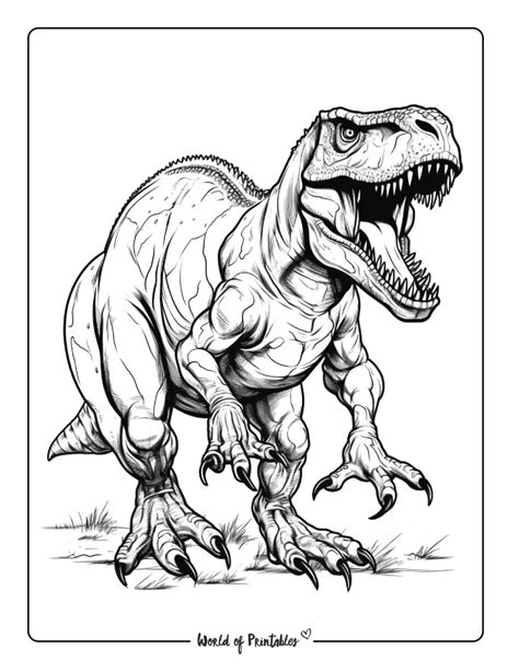 Printable T Rex Pictures