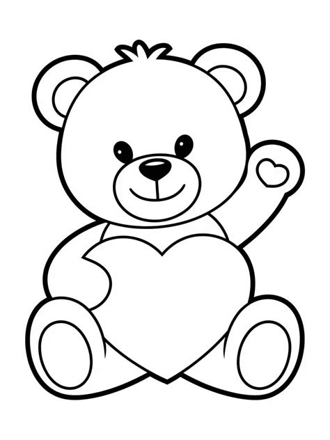 Printable Teddy Bear