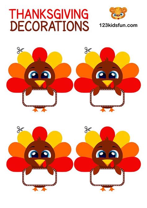 Printable Thanksgiving Decor