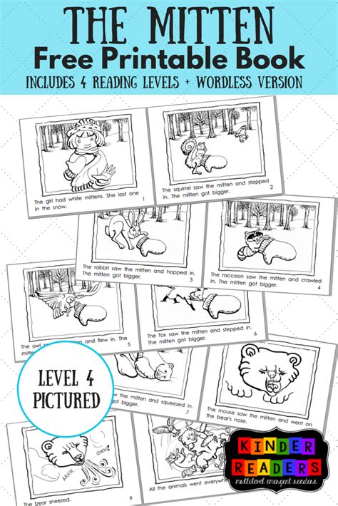 Printable The Mitten Book