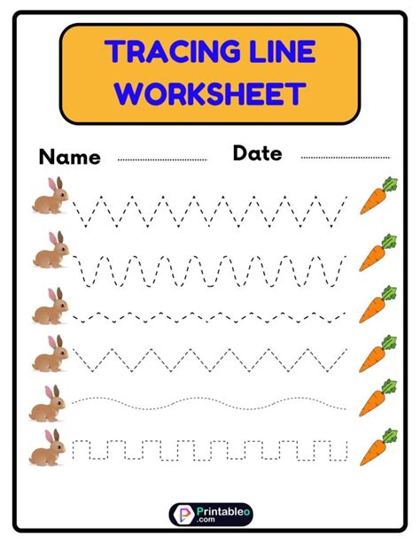 Printable Tracing Worksheets