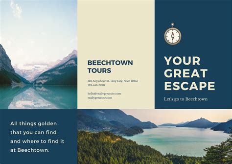 Printable Travel Brochures