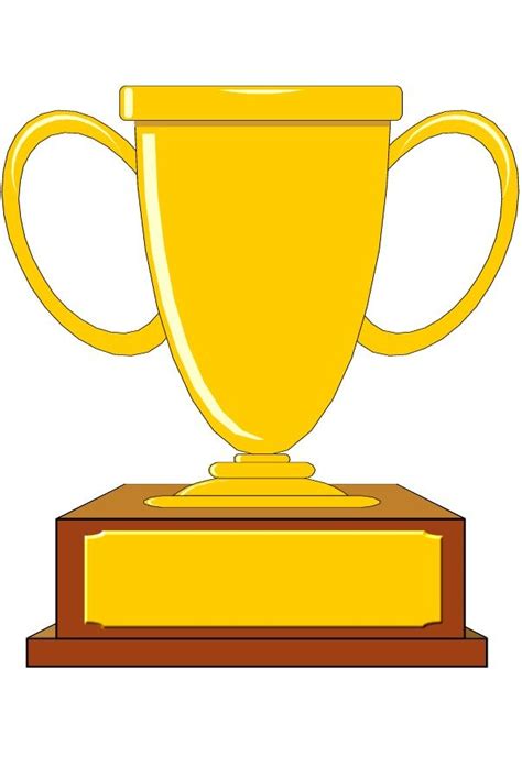 Printable Trophy Template