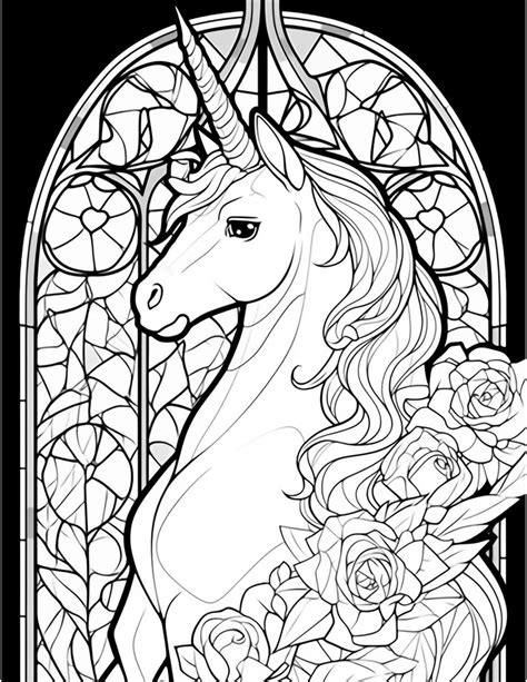 Printable Unicorn Coloring Pages For Adults