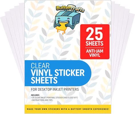 Printable Vinyl Clear