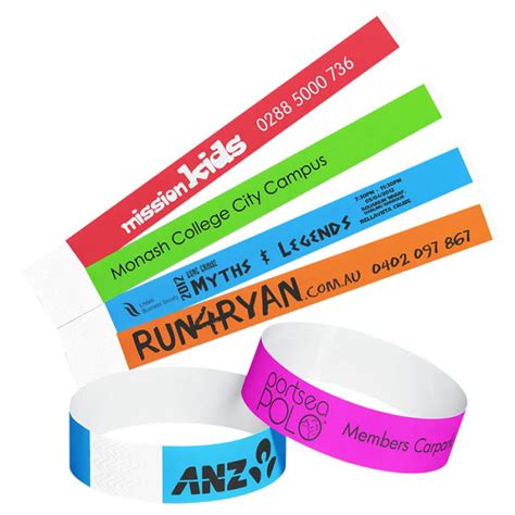 Printable Wrist Bands