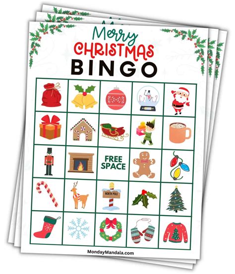 Printable Xmas Bingo