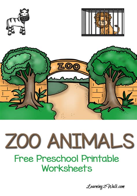 Printable Zoo Activities