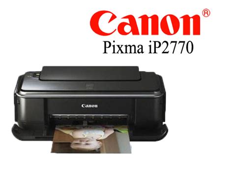 Setting Printer Canon IP 2770