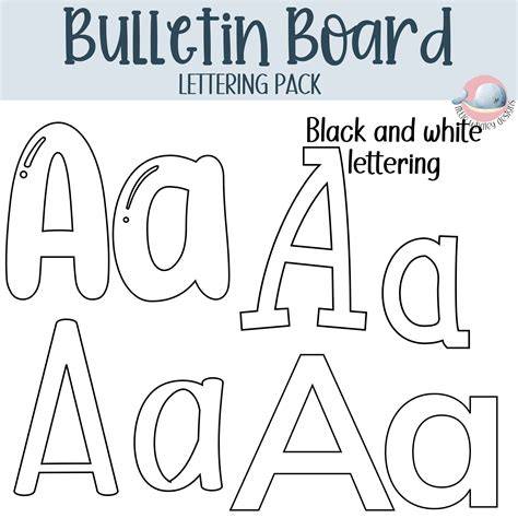 Printing Printable Cut Out Letters For Bulletin Boards
