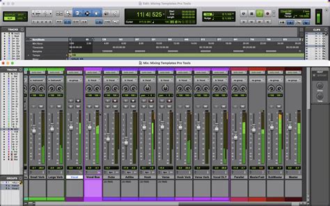 Pro Tools Templates