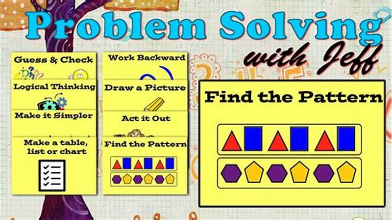 Problem Solving Strategy Find A Pattern