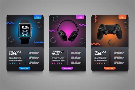 Product Template Design