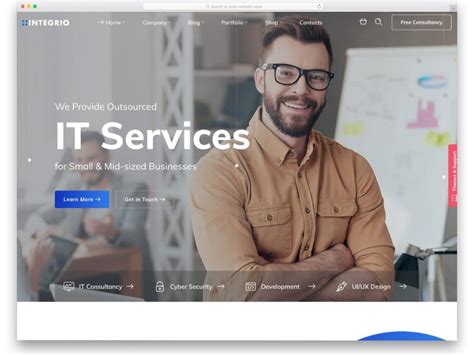 Professional Services Website Templates