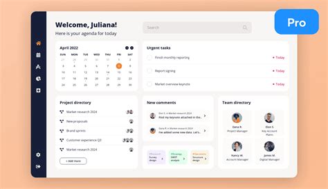 Project Management Web Template