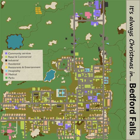 Bedford Falls Map