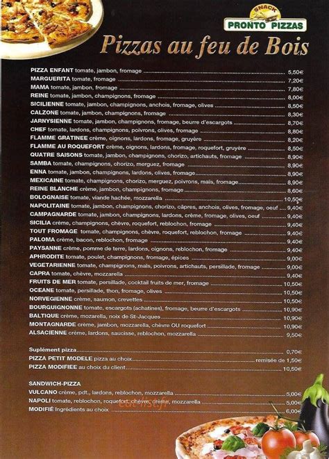 Pronto Pizza à Jarny