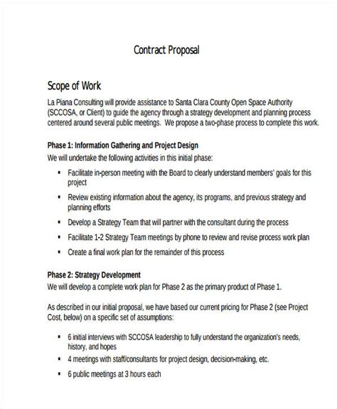 Proposal Agreement Template