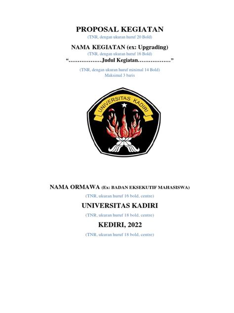 Proposal Kegiatan