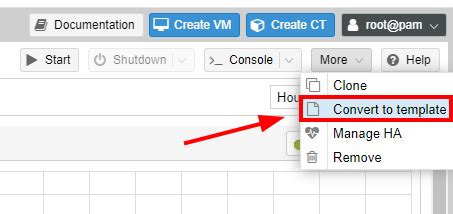 Proxmox Convert To Template