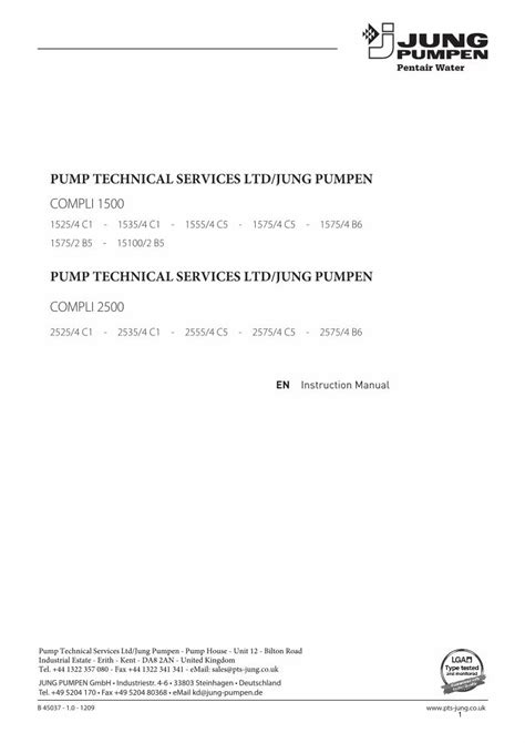 Pump Technical Services Limited