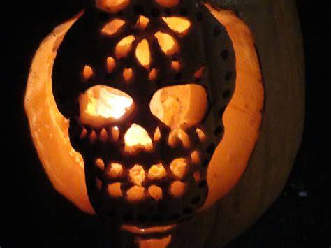 Pumpkin Carving Templates Skeleton