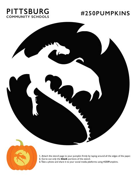 Pumpkin Dragon Template