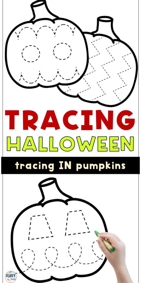 Pumpkin Tracing Printable